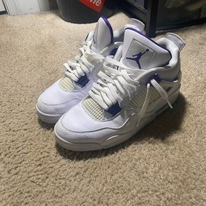 Metallic purple jordan 4